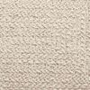 vidaXL Rug ZIZUR Cream 200x200 cm Jute Look Indoor and Outdoor