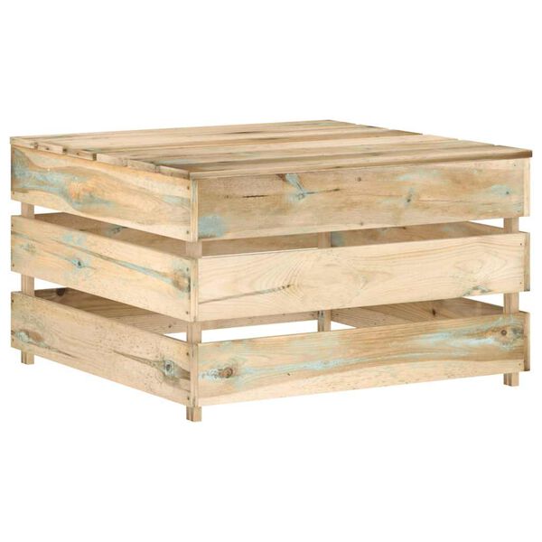 vidaXL Garden Pallet Tables 2 pcs Impregnated Pinewood