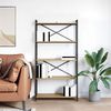 vidaXL Bookshelf Artisan Oak 80 x 30 x 155 cm Engineered Wood