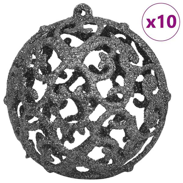 vidaXL Artificial Pre-lit Christmas Tree Silver 240 cm PET