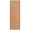 vidaXL Yoga Mat Bamboo 60x180 cm Brown