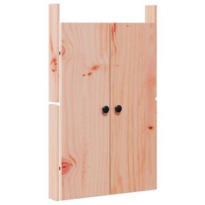 vidaXL Kitchen Door MEPPEL Brown 50 x 9 x 82 cm Solid Douglas Fir wood