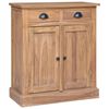 vidaXL Side Cabinet 65x30x75 cm Solid Teak