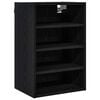 vidaXL Hanging Cabinet Black oak 40 x 29.5 x 60 cm Engineered Wood