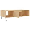 vidaXL Coffee Table Sonoma Oak 104x60x35 cm Engineered Wood