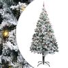 vidaXL Artificial Pre-lit Christmas Tree with Ball Set Green 400 cm