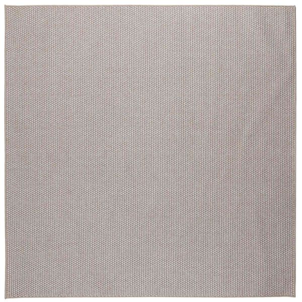 vidaXL Area Rugs Square LUGO Cream and Taupe 200 x 200 cm Polyester