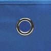 vidaXL Storage Boxes 10 pcs Blue 32x32x32 cm Fabric