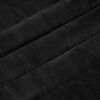 vidaXL Throw Blanket Black 240 x 270 cm Fleece