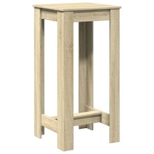 vidaXL Bar Table Sonoma Oak 51x50x103,5 cm Engineered Wood