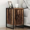 vidaXL Bedside Table Old Wood 39.5 x 30 x 50 cm Engineered Wood