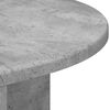 vidaXL End Table Concrete Grey 39.7 x 39.7 x 60 cm Engineered Wood