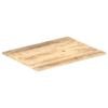 vidaXL Table Top Solid Mango Wood 15-16 mm 80x60 cm