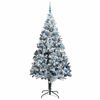 vidaXL Artificial Christmas Tree with 300 LEDs with Stand Green 240 cm