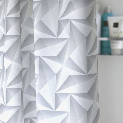 Sealskin Shower Curtain Piega 180 cm Grey 233591311