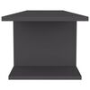 vidaXL Wall Mounted TV Cabinet Grey 103x30x26.5 cm