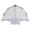 vidaXL Beach Tent Grey Quick Release Waterproof