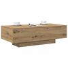 vidaXL Coffee Table Artisan Oak 100x49.5x31 cm Engineered Wood