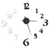 vidaXL 3d Wall Clock | Black and White | EVA (ethylene-vinyl acetate) | XXL