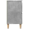 vidaXL Sink Cabinet Concrete Grey 80x33x60 cm Engineered Wood