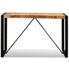 vidaXL Dining Table Solid Rough Mango Wood 120 cm