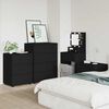 vidaXL Storage Cabinet Black 60 x 48 x 81 cm Engineered Wood