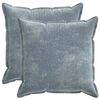 vidaXL Cushion Cover 2 pcs HOUTEN Light Blue 65 x 65 cm