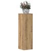 vidaXL Plant Stand 2pcs Artisan Oak 25x25x80 cm Engineered Wood