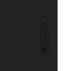 vidaXL Sideboard Black 69.5x34x90 cm Engineered Wood