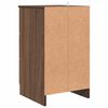 vidaXL Bedside Cabinet Brown oak 38 x 38 x 66 cm Engineered wood