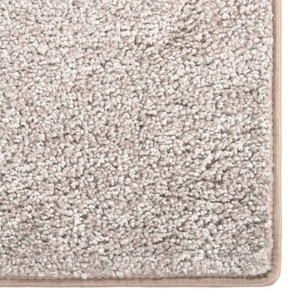 vidaXL Soft Pile Rug Anti-slip 67x180 cm Camel