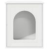 vidaXL Cat House White 53 x 52 x 62 cm Engineered Wood