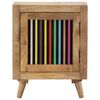 vidaXL Bedside Cabinet 40x30x50 cm Solid Mango Wood