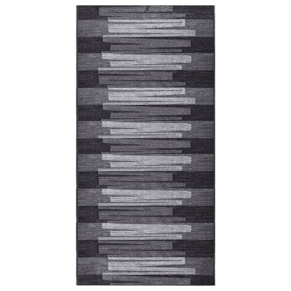 vidaXL Carpet Runner Anthracite 100x400 cm Anti Slip