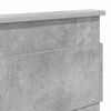 vidaXL Bed Frame Concrete Grey 180 x 200 cm Engineered Wood