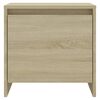vidaXL Bedside Cabinets 2 pcs Sonoma Oak 45x34x44.5 cm Engineered Wood