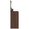 vidaXL Bedroom Dressing Tables Brown Oak 80 x 39.6 x 135 cm