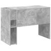 vidaXL Desk Concrete Grey 109 x 50 x 78 cm Engineered Wood