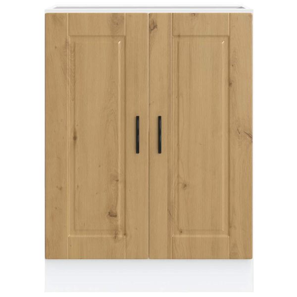 vidaXL Kitchen Base Cabinet&nbsp;Porto Artisan Oak Engineered Wood