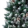 vidaXL Artificial Christmas Tree with LEDs&Ball Set&Pinecones 180 cm