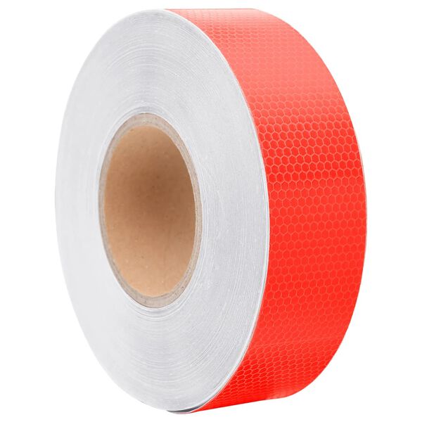 vidaXL Reflective Tape Red 5 cmx50 m PVC