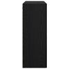 vidaXL Wall-Mounted Cabinet 2 pcs Black Oak 69.5 x 34 x 90 cm