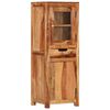 vidaXL Highboard 40x34x110 cm Solid Wood Acacia