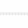 vidaXL Garden Fence | Steel | Sturdy | Rectangular | Modern