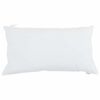 vidaXL Pillow with Pillow White 40 x 80 cm Cotton