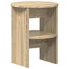 vidaXL Side Cabinet Sonoma Oak &Oslash;40 x 50 cm Engineered Wood