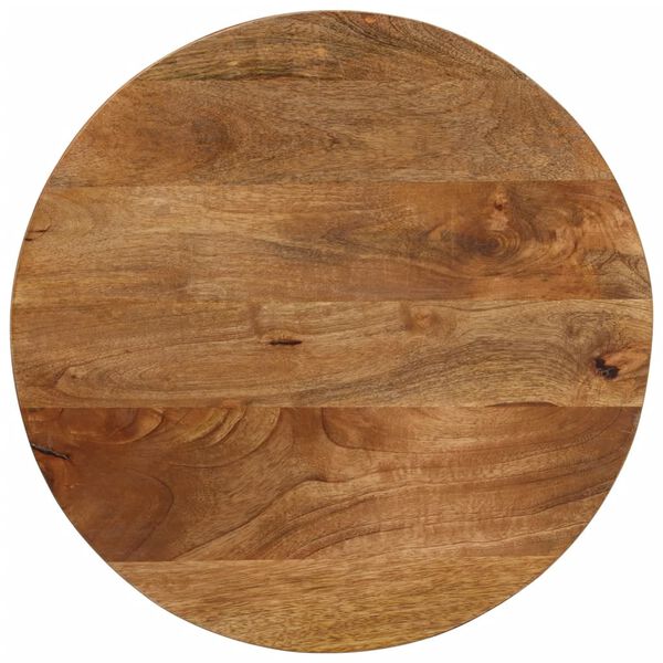 vidaXL Table Top &Oslash; 40x3.8 cm Round Solid Wood Mango