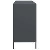 vidaXL Sideboard Anthracite 135x39x73.5 cm Cold-rolled Steel