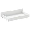 vidaXL Bed Frame without Mattress White Solid Wood Pine 90x200 cm