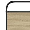 vidaXL Replace Headboard Sonoma Oak 180 cm Steel and Engineered Wood